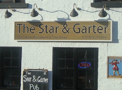 The Star & Garter indian restaurant in Thame