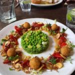 Pea and broad bean salad recipe from the black horse
